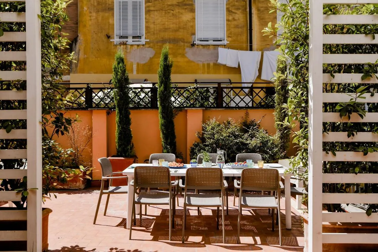 Ema Flat In Trastevere ローマ 0*,